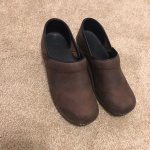 Dansko Brown Clogs